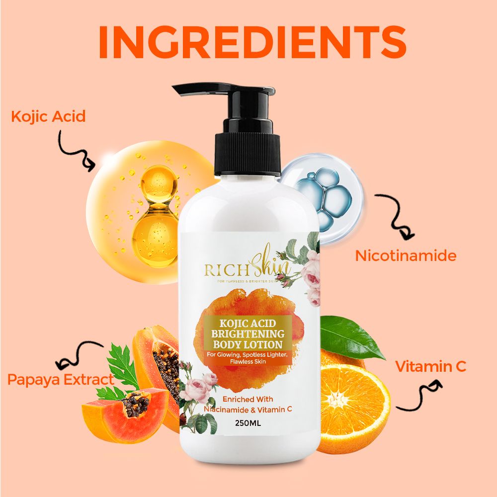 KOJIC ACID BODY LOTION