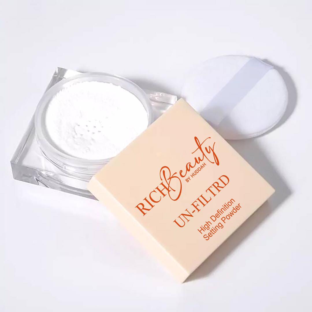 RICH BEAUTY UN-FILTERD HIGH DEFINITION SETTING POWDER - TRANSLUCENT