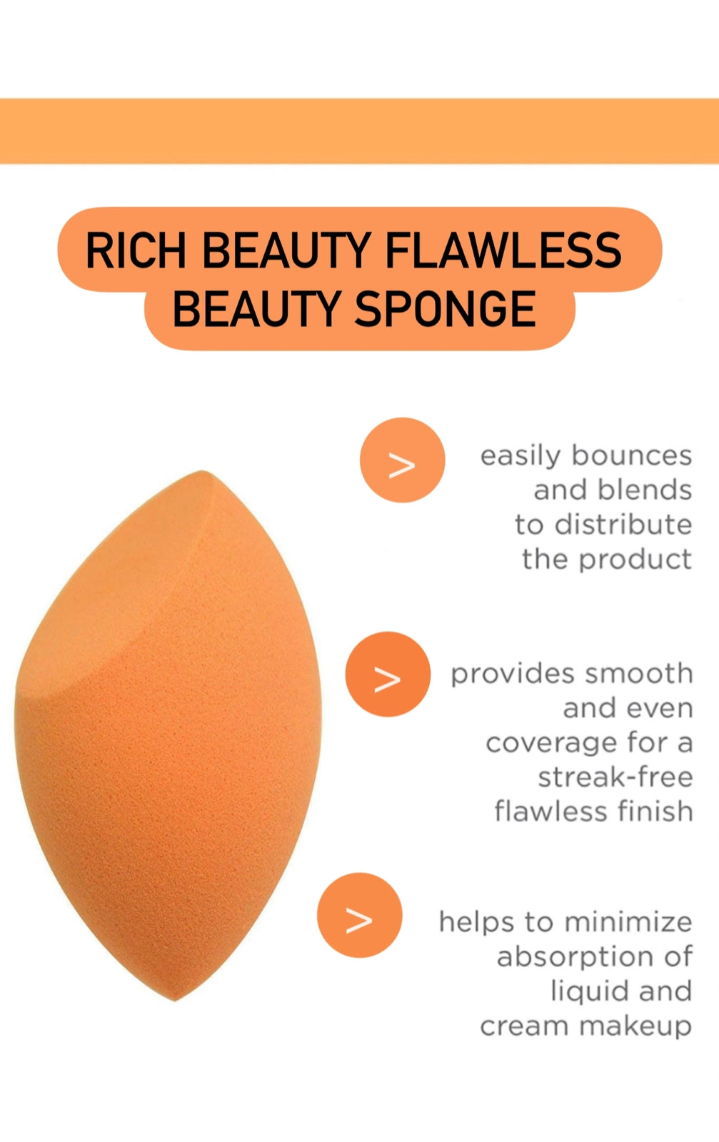 RICH BEAUTY FLAWLESS BEAUTY SPONGE