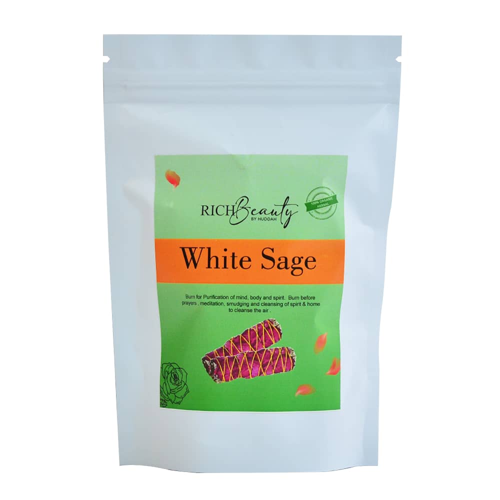 WHITE SAGE   Burn sage to Remove negativity