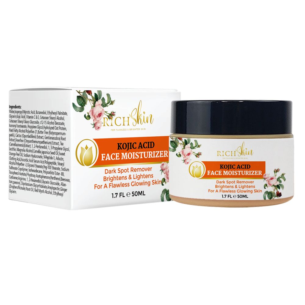 Kojic Acid Radiance Face Cream for Pigmentation Removal.