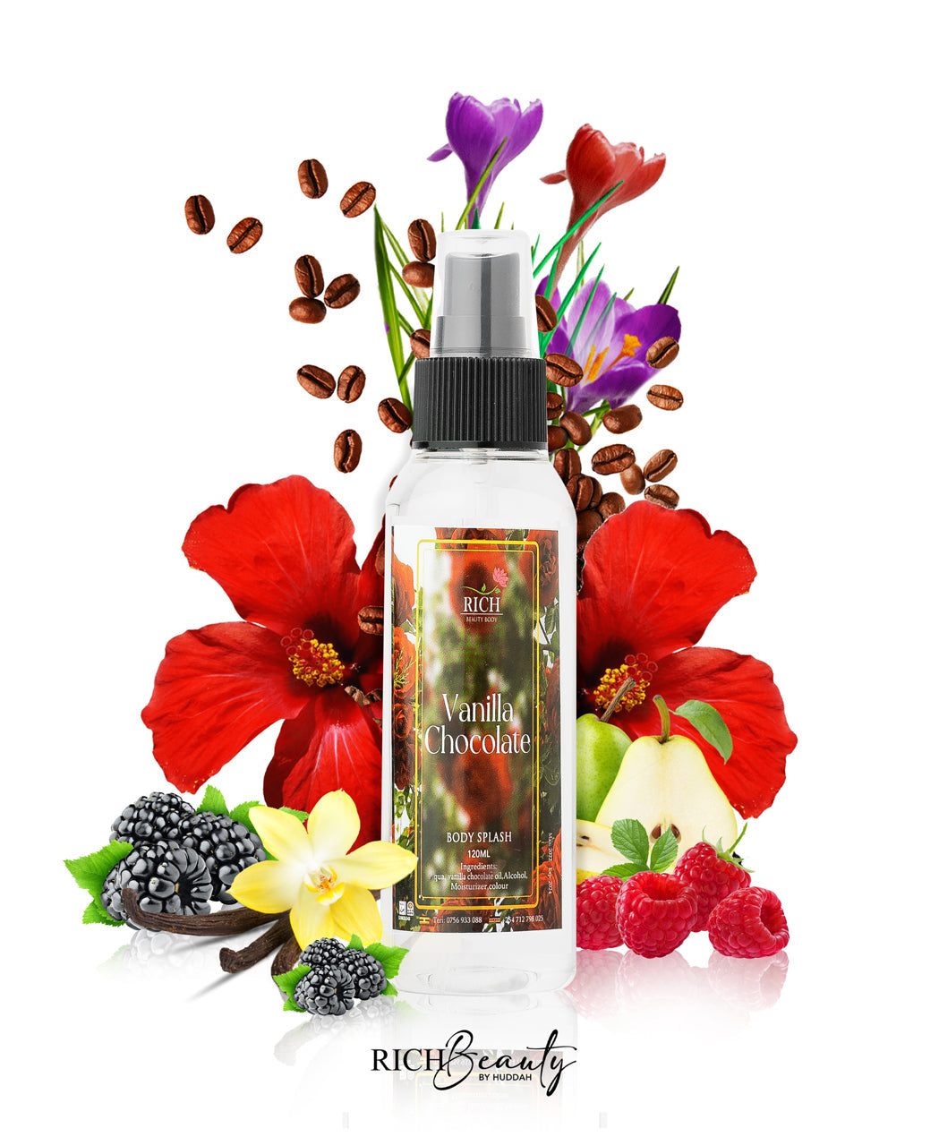 VANILLA /CHOCOLATE BODY SPLASH