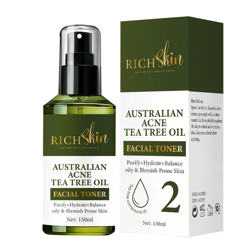 2. AUSTRALIAN TEA-TREE OIL, ACNE FACIAL TONER