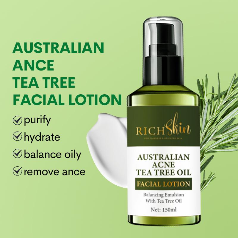 3. AUSTRLIAN TEA-TREE, OIL FACIAL LOTION