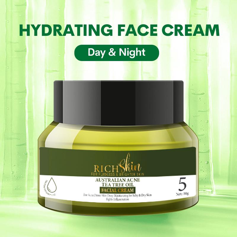 5. AUSTRALIAN TEA-TREE OIL, ACNE FACIAL CREAM